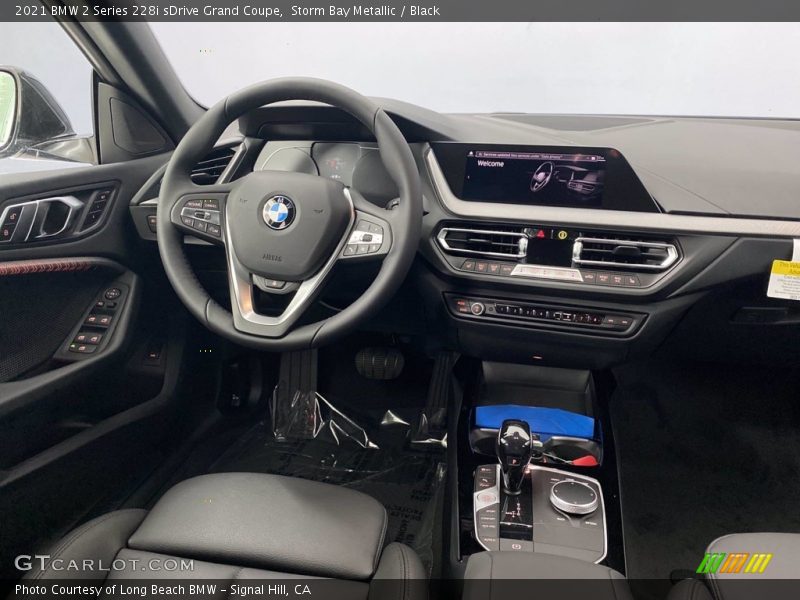 Storm Bay Metallic / Black 2021 BMW 2 Series 228i sDrive Grand Coupe