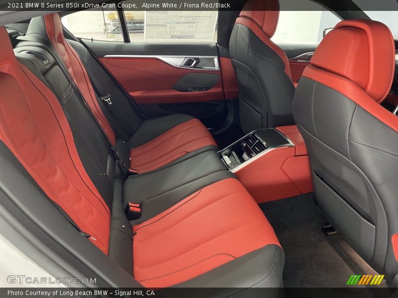 Rear Seat of 2021 8 Series 850i xDrive Gran Coupe