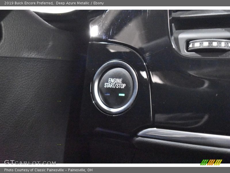 Deep Azure Metallic / Ebony 2019 Buick Encore Preferred