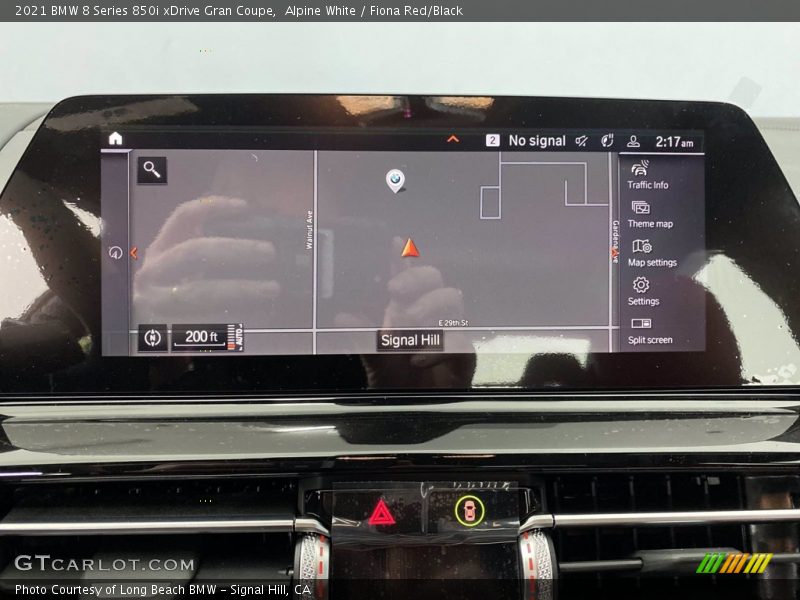 Navigation of 2021 8 Series 850i xDrive Gran Coupe