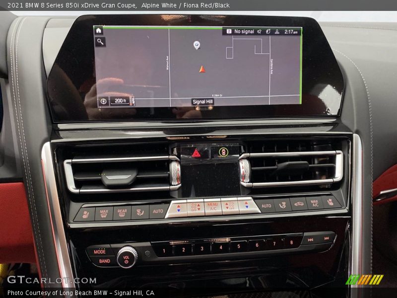 Navigation of 2021 8 Series 850i xDrive Gran Coupe