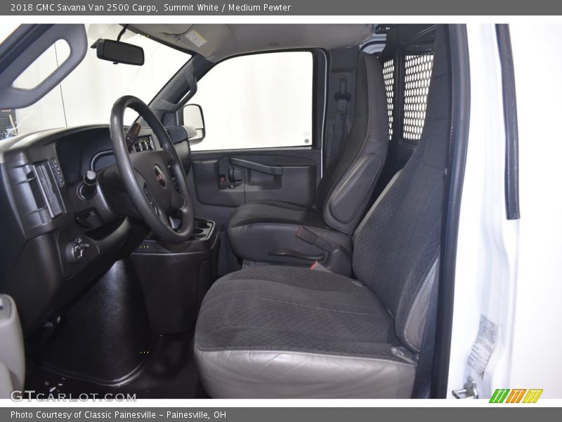  2018 Savana Van 2500 Cargo Medium Pewter Interior