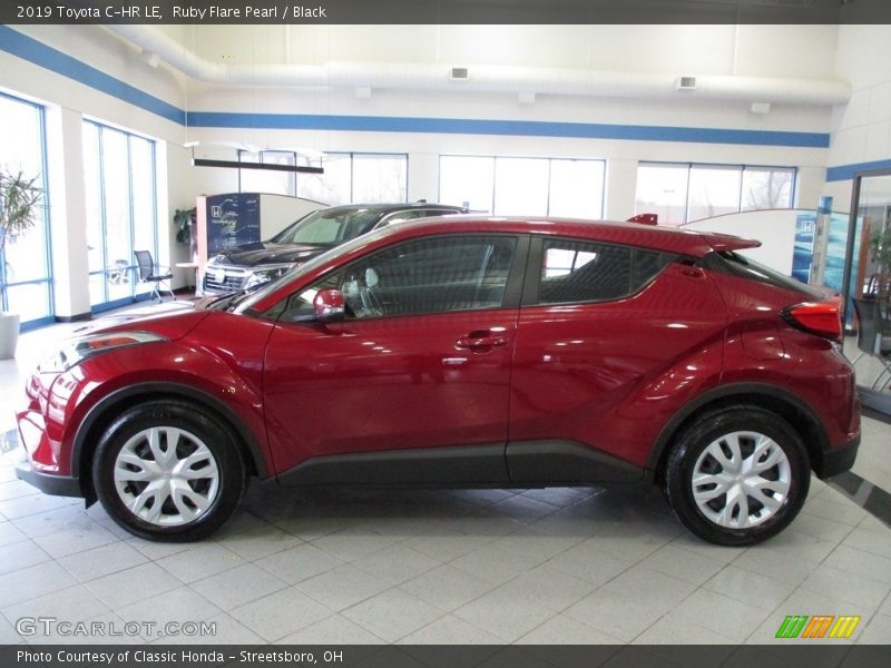 Ruby Flare Pearl / Black 2019 Toyota C-HR LE