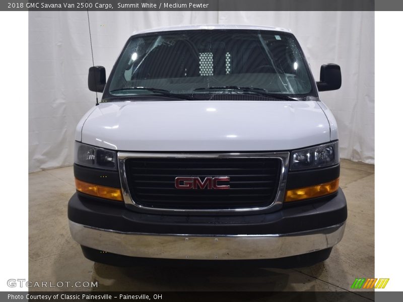 Summit White / Medium Pewter 2018 GMC Savana Van 2500 Cargo