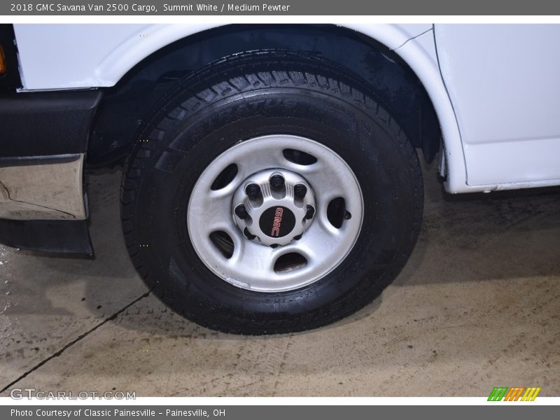 Summit White / Medium Pewter 2018 GMC Savana Van 2500 Cargo