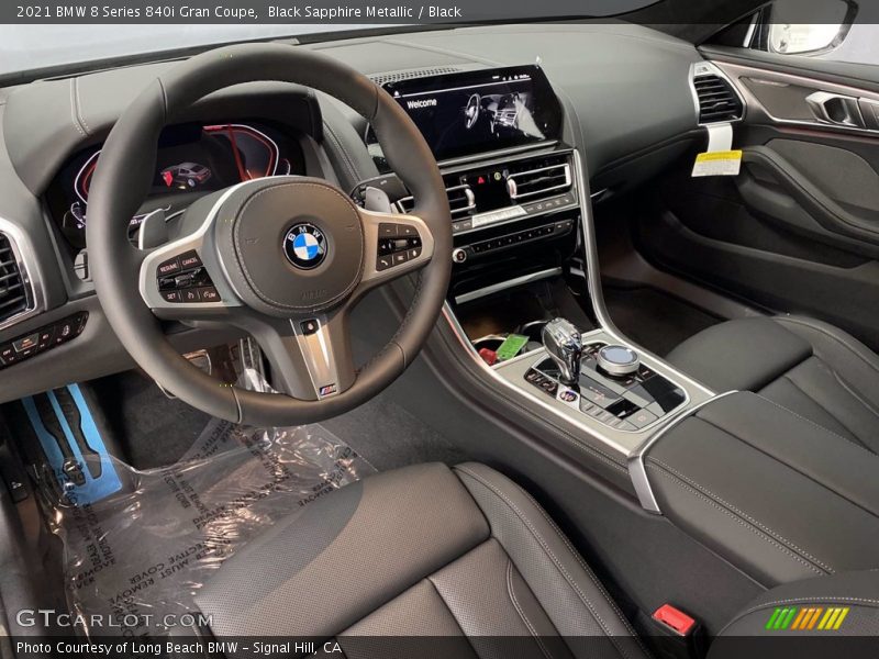  2021 8 Series 840i Gran Coupe Black Interior