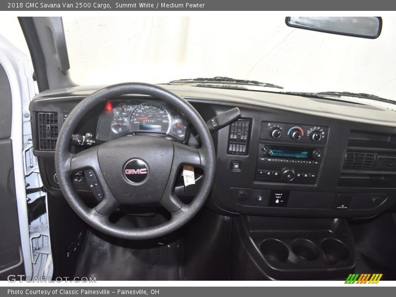 Summit White / Medium Pewter 2018 GMC Savana Van 2500 Cargo