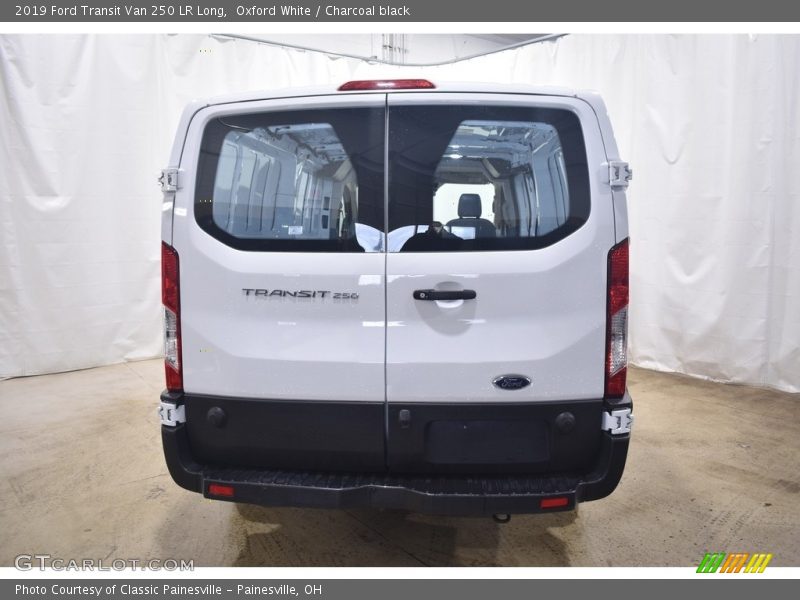 Oxford White / Charcoal black 2019 Ford Transit Van 250 LR Long