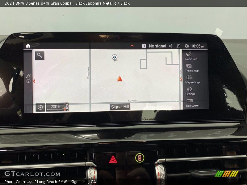 Navigation of 2021 8 Series 840i Gran Coupe