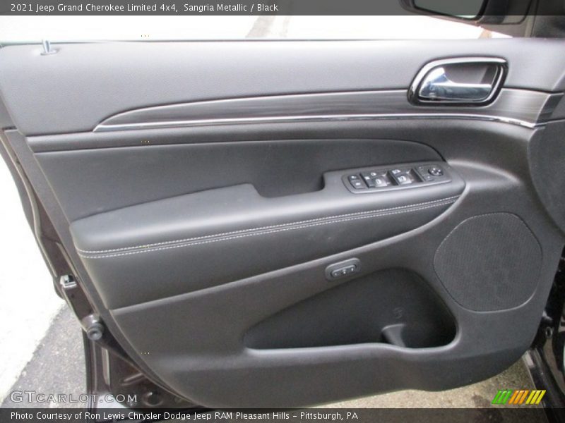 Sangria Metallic / Black 2021 Jeep Grand Cherokee Limited 4x4