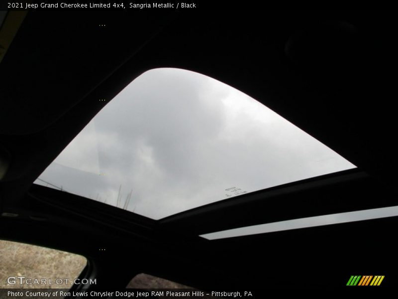 Sangria Metallic / Black 2021 Jeep Grand Cherokee Limited 4x4