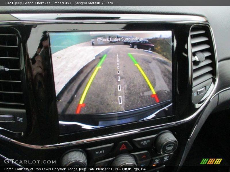 Sangria Metallic / Black 2021 Jeep Grand Cherokee Limited 4x4