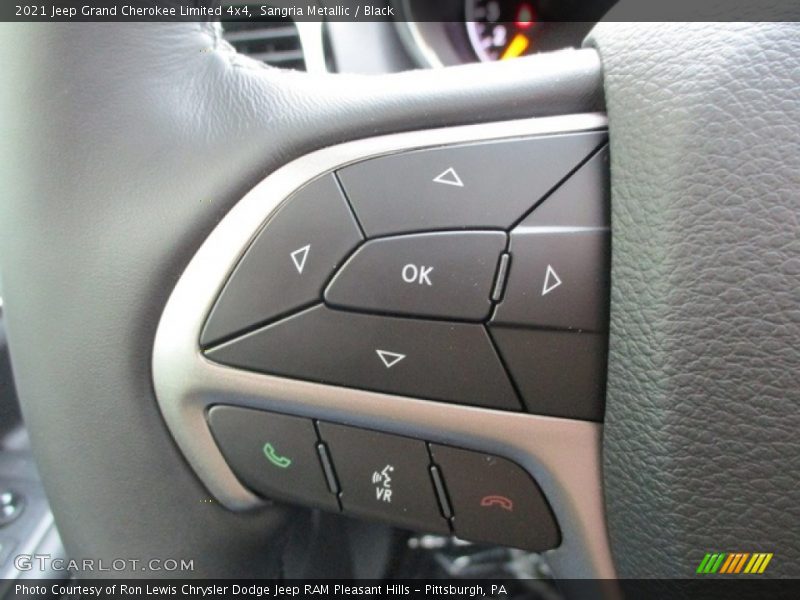 Sangria Metallic / Black 2021 Jeep Grand Cherokee Limited 4x4