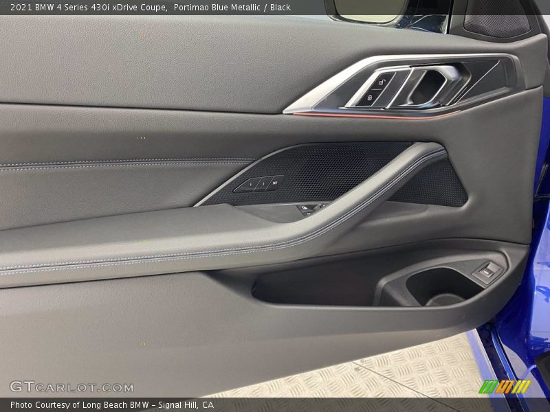 Portimao Blue Metallic / Black 2021 BMW 4 Series 430i xDrive Coupe