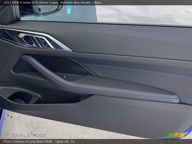 Portimao Blue Metallic / Black 2021 BMW 4 Series 430i xDrive Coupe
