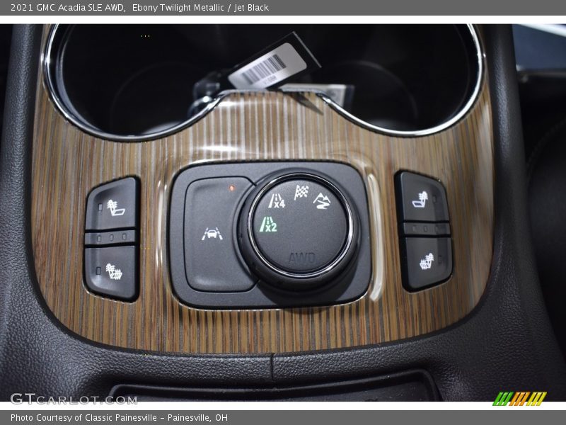 Ebony Twilight Metallic / Jet Black 2021 GMC Acadia SLE AWD