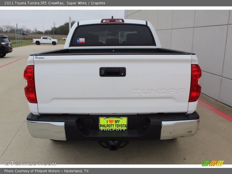 Super White / Graphite 2021 Toyota Tundra SR5 CrewMax