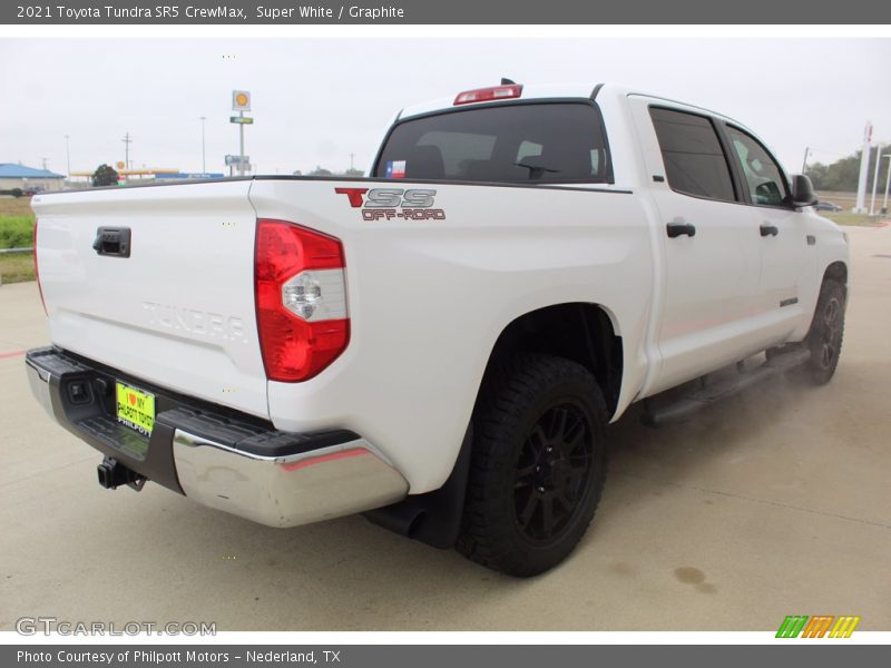 Super White / Graphite 2021 Toyota Tundra SR5 CrewMax