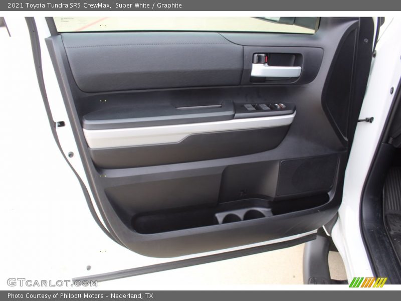 Super White / Graphite 2021 Toyota Tundra SR5 CrewMax