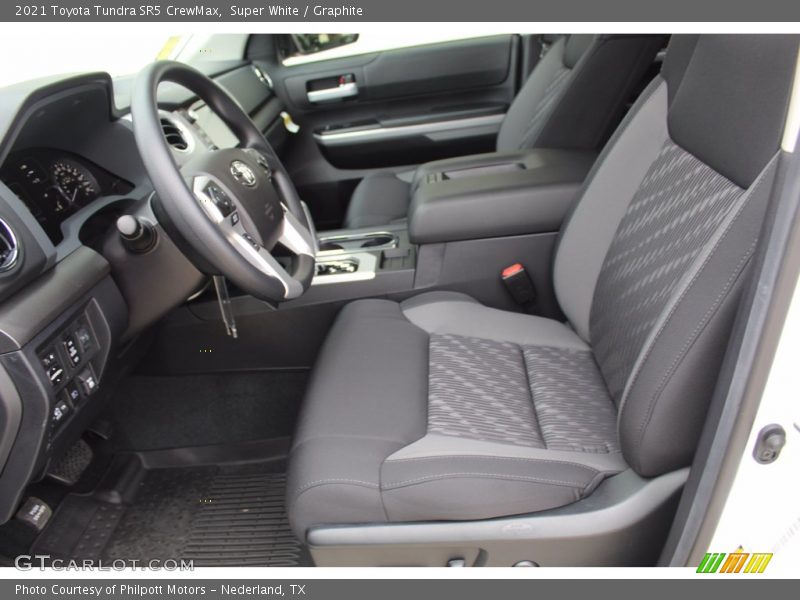 Super White / Graphite 2021 Toyota Tundra SR5 CrewMax