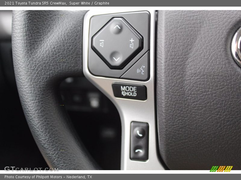 Super White / Graphite 2021 Toyota Tundra SR5 CrewMax