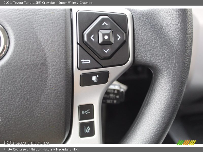 Super White / Graphite 2021 Toyota Tundra SR5 CrewMax