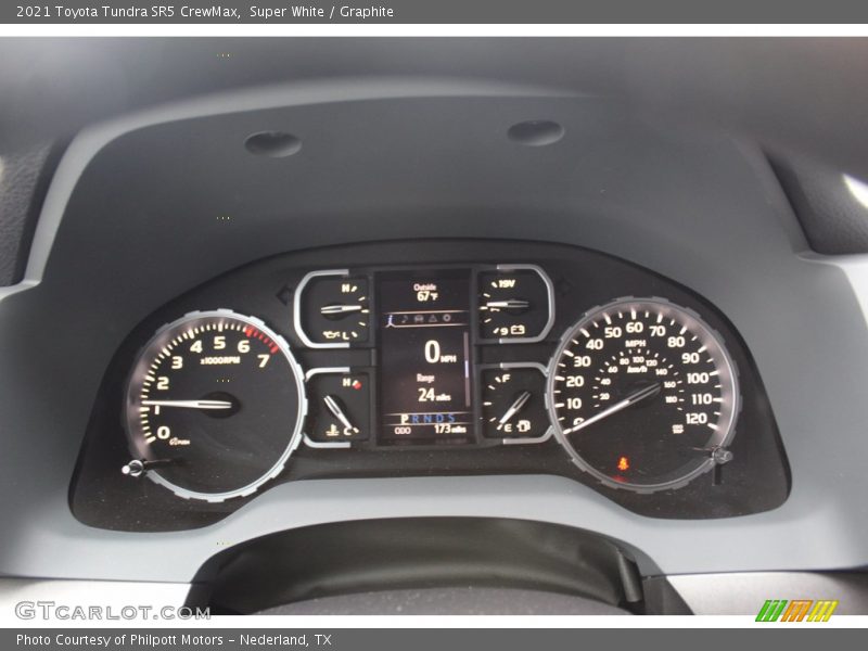 Super White / Graphite 2021 Toyota Tundra SR5 CrewMax