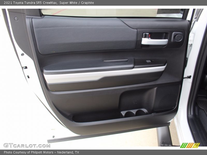 Super White / Graphite 2021 Toyota Tundra SR5 CrewMax