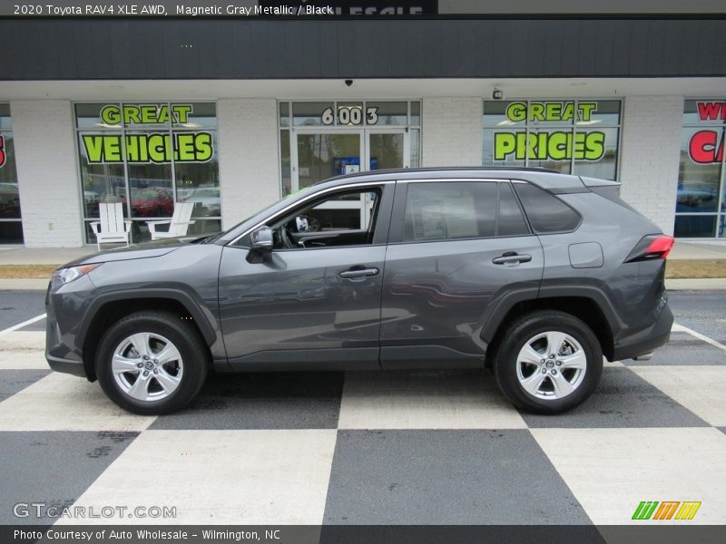 Magnetic Gray Metallic / Black 2020 Toyota RAV4 XLE AWD
