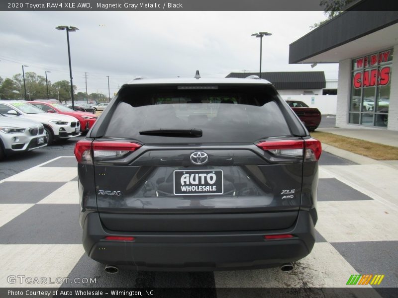 Magnetic Gray Metallic / Black 2020 Toyota RAV4 XLE AWD