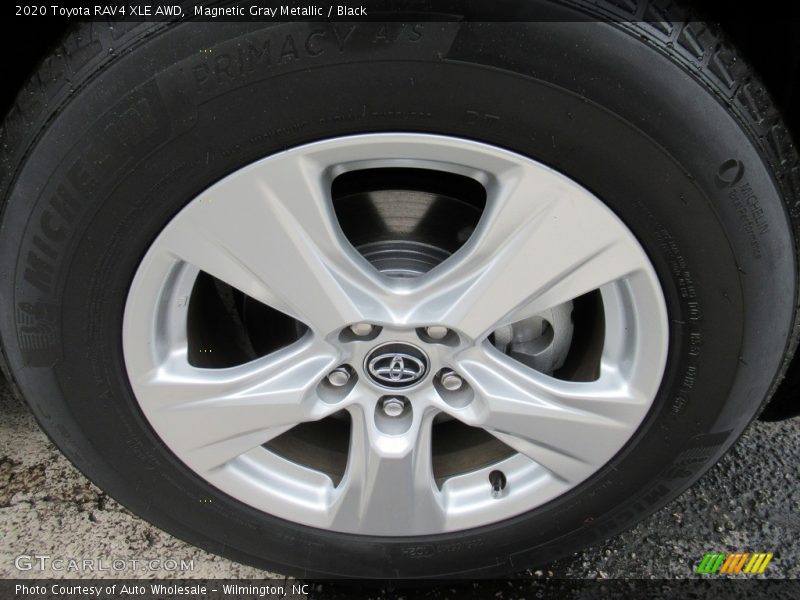 Magnetic Gray Metallic / Black 2020 Toyota RAV4 XLE AWD