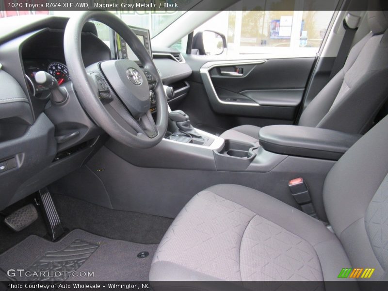 Magnetic Gray Metallic / Black 2020 Toyota RAV4 XLE AWD