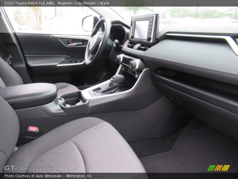 Magnetic Gray Metallic / Black 2020 Toyota RAV4 XLE AWD