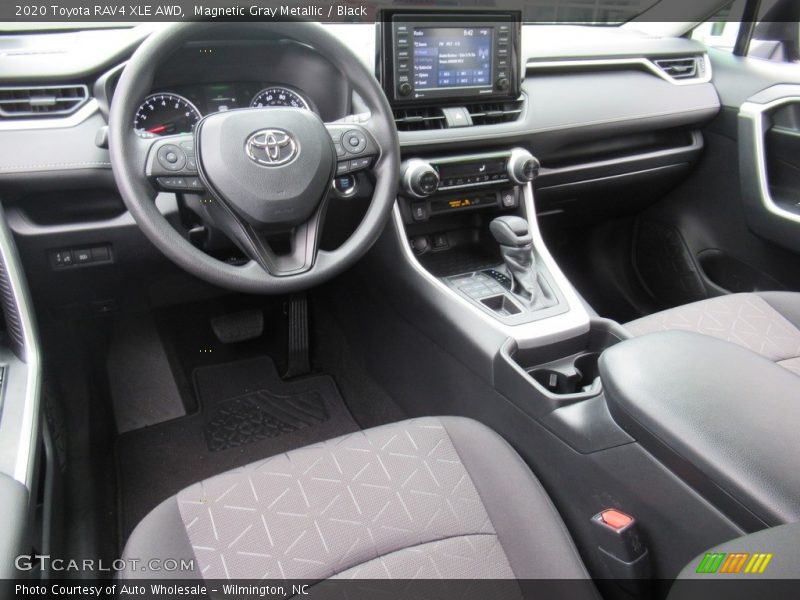 Magnetic Gray Metallic / Black 2020 Toyota RAV4 XLE AWD