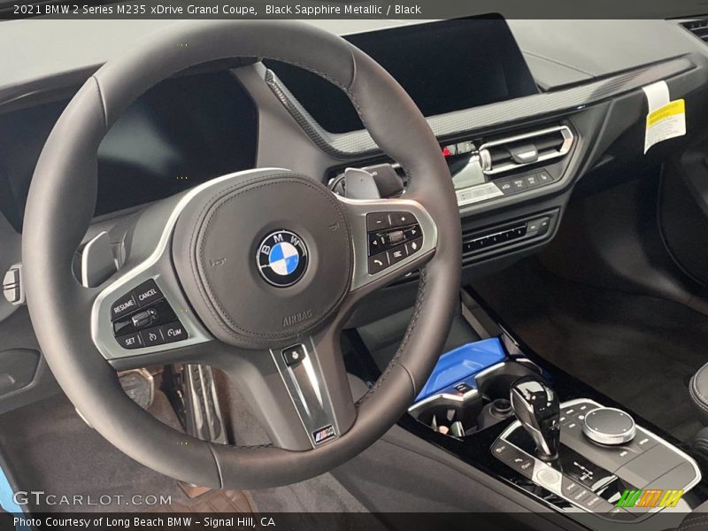 Black Sapphire Metallic / Black 2021 BMW 2 Series M235 xDrive Grand Coupe