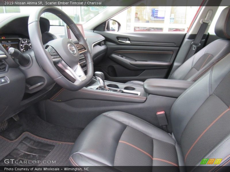 Scarlet Ember Tintcoat / Charcoal 2019 Nissan Altima SR
