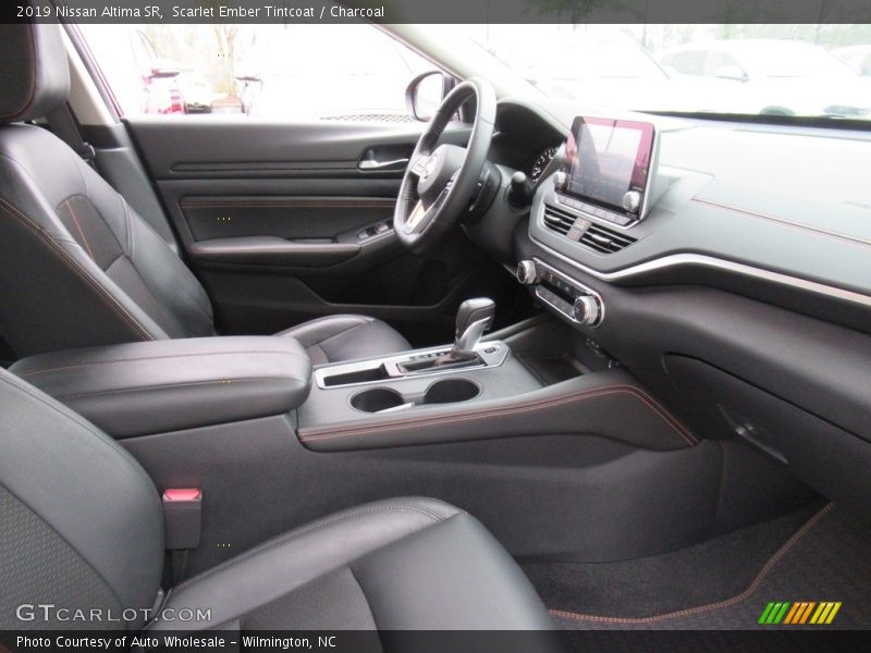 Scarlet Ember Tintcoat / Charcoal 2019 Nissan Altima SR