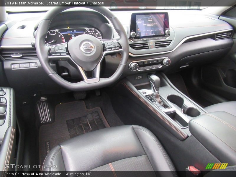 Scarlet Ember Tintcoat / Charcoal 2019 Nissan Altima SR