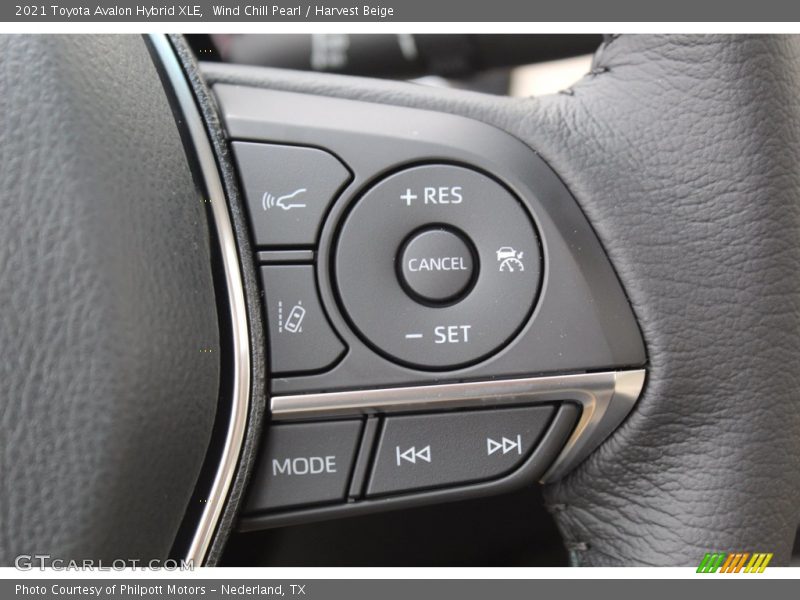 Wind Chill Pearl / Harvest Beige 2021 Toyota Avalon Hybrid XLE