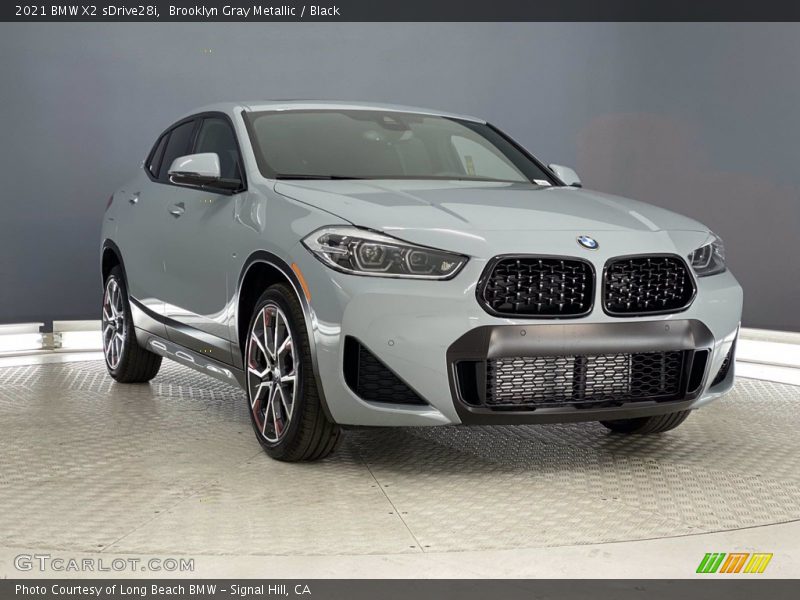 Brooklyn Gray Metallic / Black 2021 BMW X2 sDrive28i