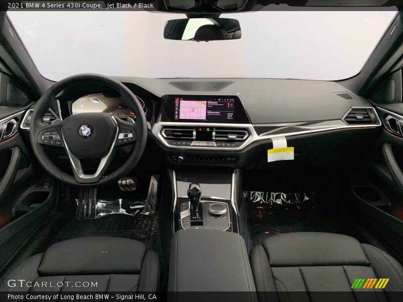 Jet Black / Black 2021 BMW 4 Series 430i Coupe
