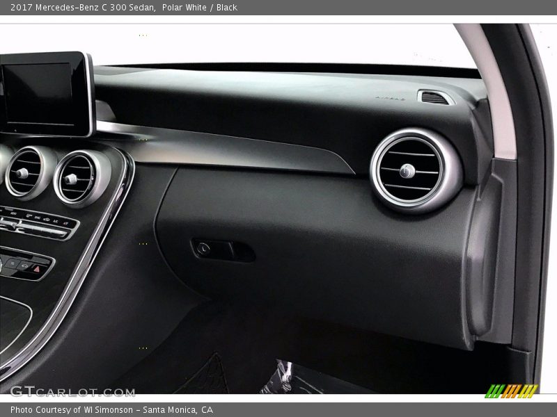 Polar White / Black 2017 Mercedes-Benz C 300 Sedan