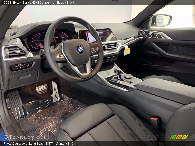 Jet Black / Black 2021 BMW 4 Series 430i Coupe