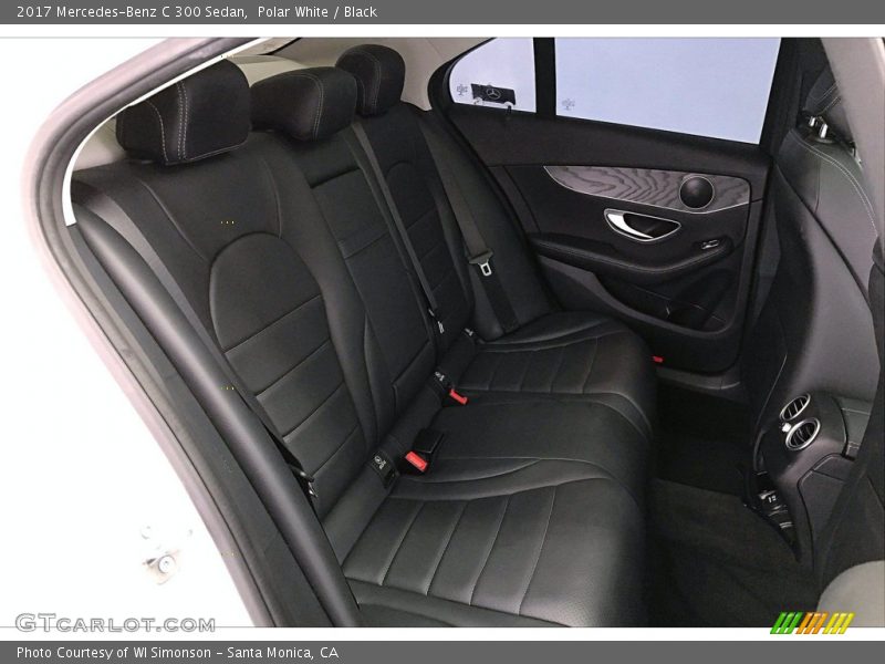 Polar White / Black 2017 Mercedes-Benz C 300 Sedan