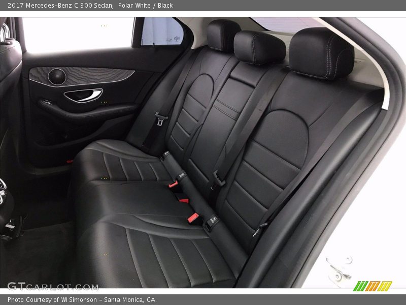 Polar White / Black 2017 Mercedes-Benz C 300 Sedan