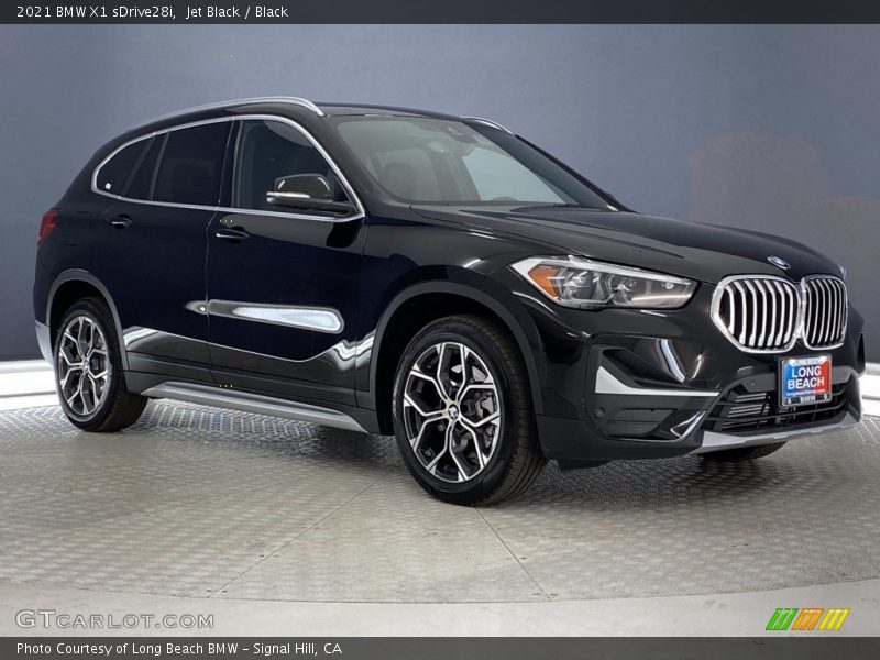 Jet Black / Black 2021 BMW X1 sDrive28i