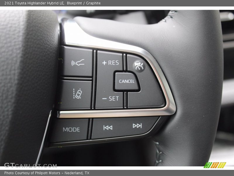 Blueprint / Graphite 2021 Toyota Highlander Hybrid LE