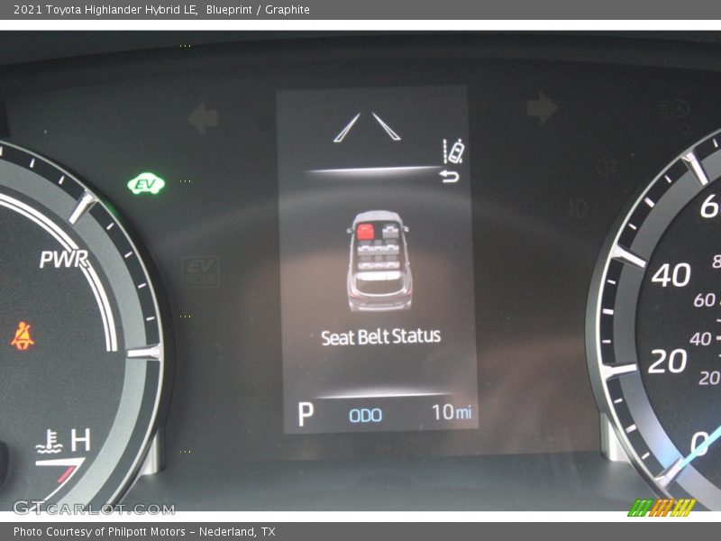 Blueprint / Graphite 2021 Toyota Highlander Hybrid LE