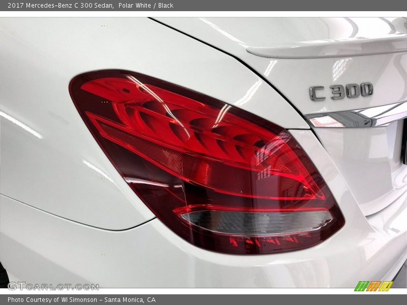 Polar White / Black 2017 Mercedes-Benz C 300 Sedan