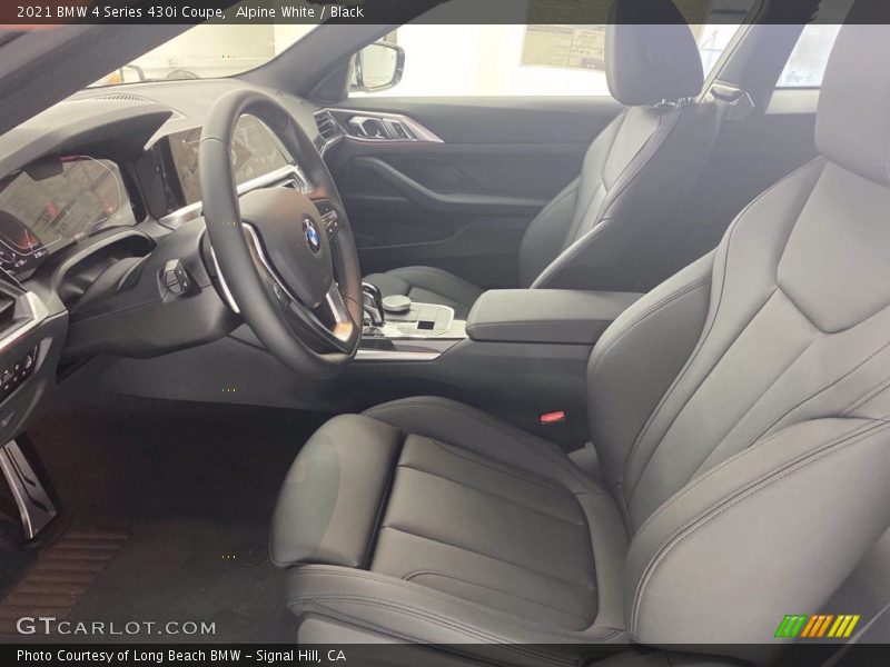Alpine White / Black 2021 BMW 4 Series 430i Coupe
